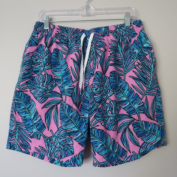 Chubbies Men's Swim Shorts Size Small Pink Tropical Size XL - Picture 1 of 6